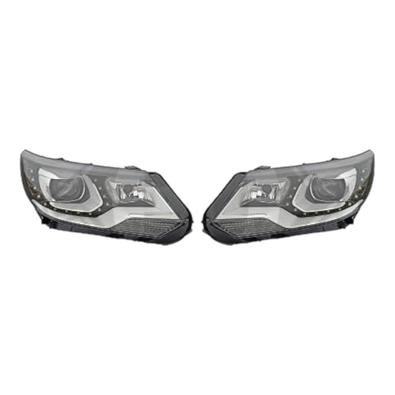 Faros Led Vw Tiguan Mk Look Rline