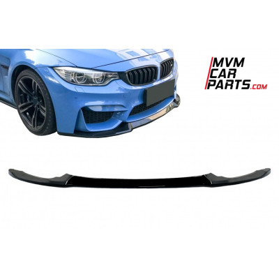 Añadido M Performance para BMW M4 F82 F83 Negro Brillo