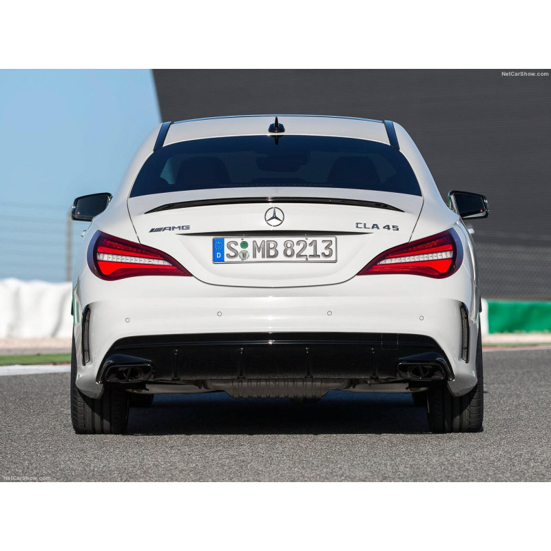 Alerón Mercedes CLA C117 Negro Brillo Spoiler tipo CLA45 AMG