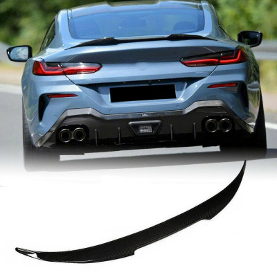 Aleron spoiler trasero para BMW Serie 8 G15 Coupe Negro Brillo