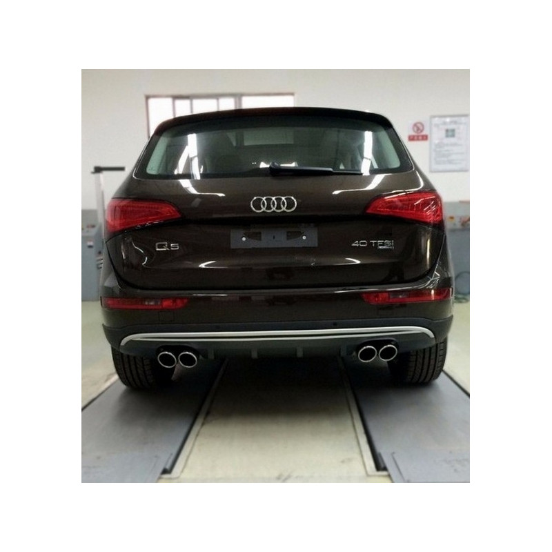 Difusor Trasero Audi Q Facelift Look Sq Para Paragolpes Estandar