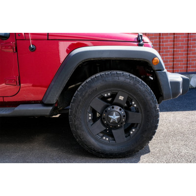 Estribos laterales para Jeep Wrangler Rubicon JK 2007-2017 2 Puertas