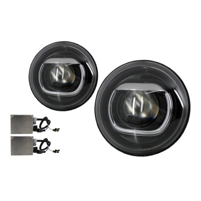 Faros delanteros Bi-Xenón para Jeep Wrangler JK 2007-2017