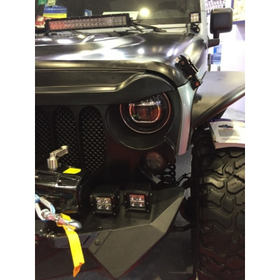 Faros delanteros Bi-Xenón para Jeep Wrangler JK 2007-2017