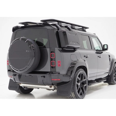 Portaequipos lateral Land Rover DEFENDER L663 +2020 Negro Brillo