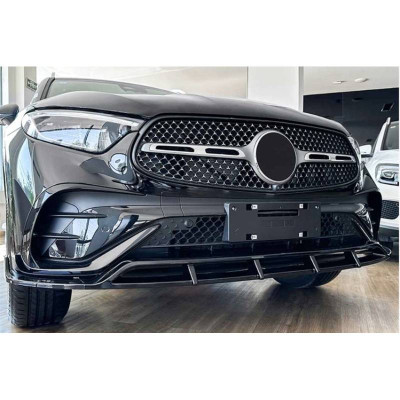 Añadido delantero Mercedes GLC SUV X254 AMG Negro Brillo