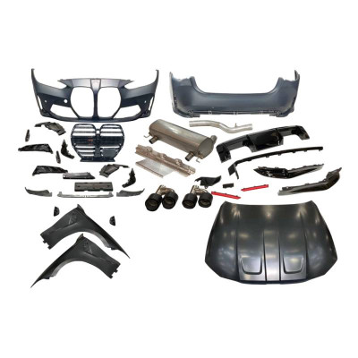 Kit de Carrocería Completo BMW Serie 4 G22 Coupe y G23 Cabrio Look M4