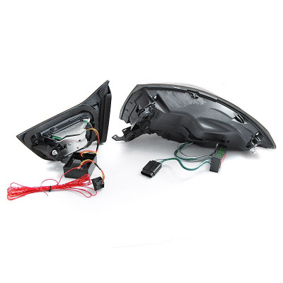 Pilotos traseros Led BMW Serie 4 F32 F33 F33 look LCI Rojo Ahumado