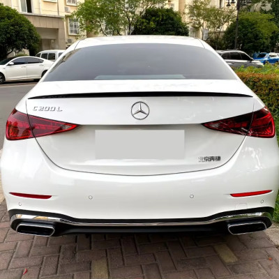 Aleron spoiler trasero Mercedes Clase E W214 look AMG Negro Brillo