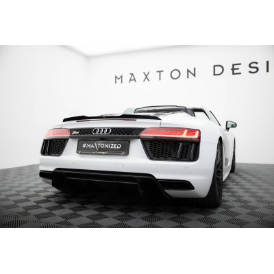 Aleron spoiler trasero Audi R8 Coupe y Spyder Negro Brillo