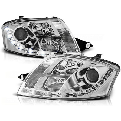 Faros Delanteros Daylight Cromados para Audi TT 1999-2006