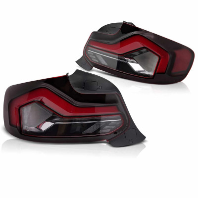 Pilotos Traseros LED Rojo Ahumado para BMW Serie 2 F22 F23 y M2 F87 2014-2021