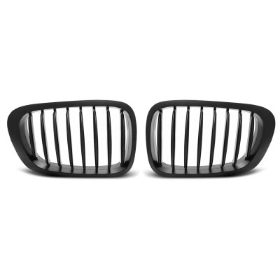 Rejillas frontales BMW Serie 3 E46 Coupe 99-01 Negro Brillo